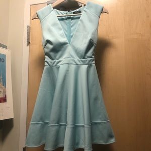 Lulu’s Mint Colored Skater Dress